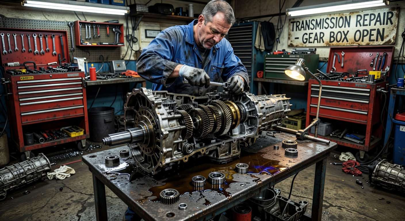 Transmission and drivetrain repair